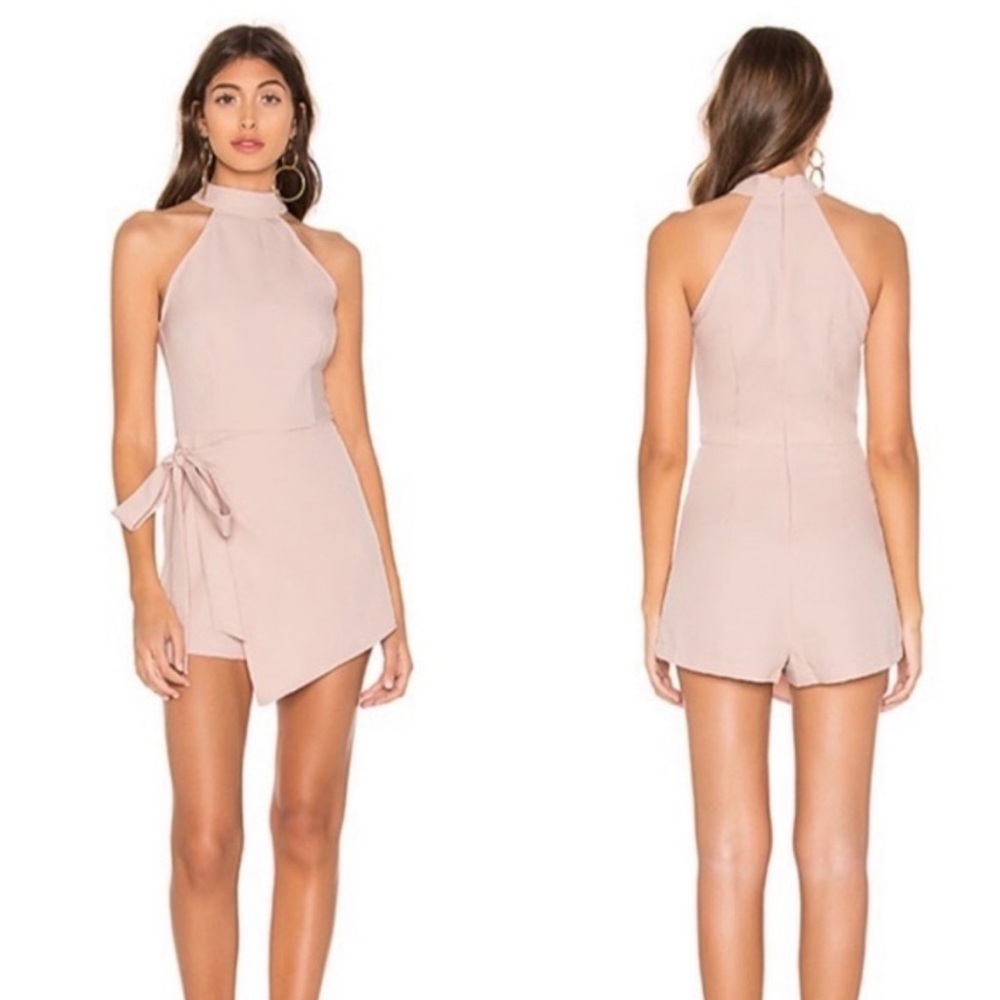 Superdown Halter Squort Romper